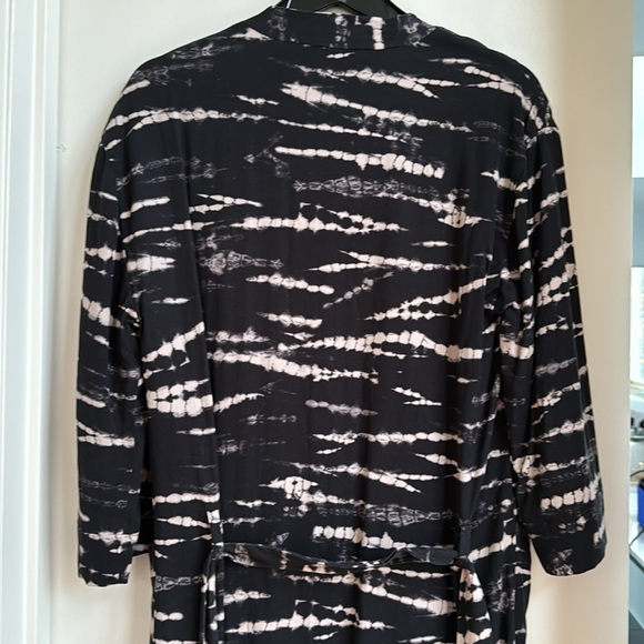 All Saints Kimodo in Black and Blush - Picture 7 of 10